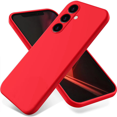 For Samsung Galaxy M14 4G Case Liquid Silicone Phone Back Cover with Hand Strap