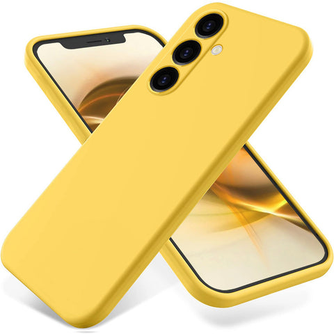 For Samsung Galaxy M14 4G Case Liquid Silicone Phone Back Cover with Hand Strap