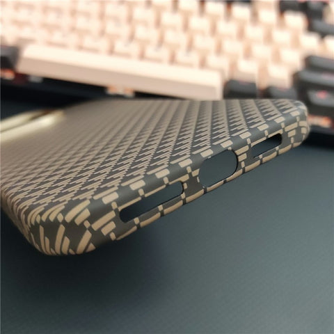 GKK For Huawei Mate 70 Magnetic Case with Metal Lens Frame Hard PC Phone Back Cover Carbon Fiber Texture