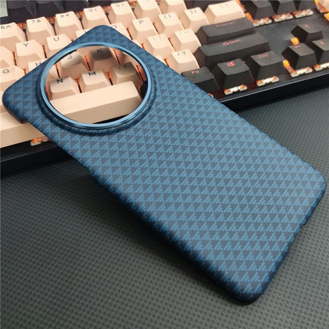 GKK For Huawei Mate 70 Magnetic Case with Metal Lens Frame Hard PC Phone Back Cover Carbon Fiber Texture