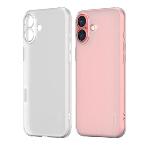Q.COO For iPhone 16 Plus Case Drop Protection TPU Protective Phone Back Cover