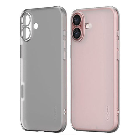 Q.COO For iPhone 16 Plus Case Drop Protection TPU Protective Phone Back Cover