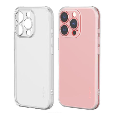 Q.COO For iPhone 16 Pro Case Drop Protection TPU Protective Phone Back Cover