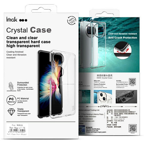 IMAK Crystal Case II Pro for OnePlus Ace 5 5G / Ace 5 Pro 5G / 13R 5G Clear Case PC Protective Phone Cover