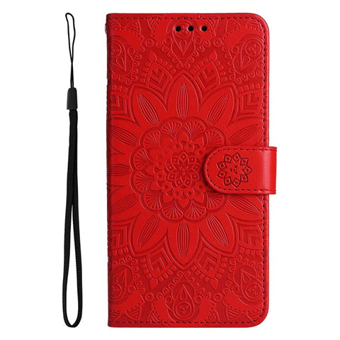 For Oppo A5 5G / 4G / Realme C75 5G / C75 4G / C73 5G / C71 4G / 14x 5G Case Sunflower Imprint Leather Wallet Phone Cover