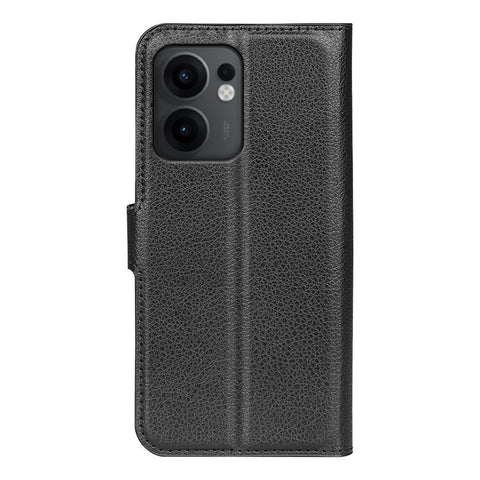 For Oppo Reno13 F 5G (Reno 13 FS 5G) / 4G Case Litchi Texture Shockproof Leather Wallet Phone Cover