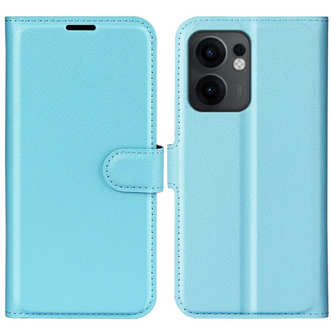 For Oppo Reno13 F 5G (Reno 13 FS 5G) / 4G Case Litchi Texture Shockproof Leather Wallet Phone Cover