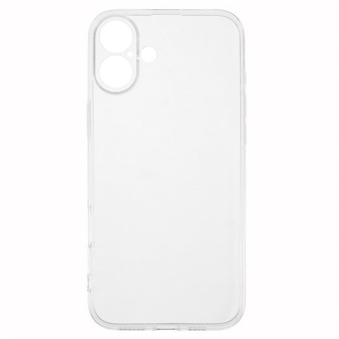 For iPhone 16 Plus Case 1.2mm Ultra Thin Crystal Clear TPU Phone Cover