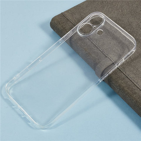 For iPhone 16 Plus Case 1.2mm Ultra Thin Crystal Clear TPU Phone Cover