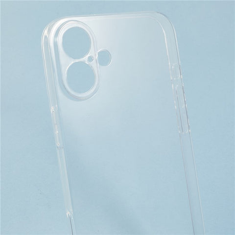 For iPhone 16 Plus Case 1.2mm Ultra Thin Crystal Clear TPU Phone Cover