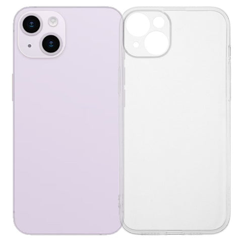 For iPhone 15 Plus Case 1.2mm Ultra Thin Crystal Clear TPU Phone Cover