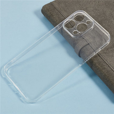 For iPhone 13 Pro 6.1 inch Case 1.2mm Ultra Thin Crystal Clear TPU Phone Cover