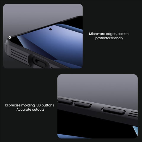 NILLKIN Camshield Pro Series for OnePlus Ace 5 5G  /  Ace 5 Pro 5G  /  13R 5G Case PC + TPU Slide Camera Lid Phone Cover