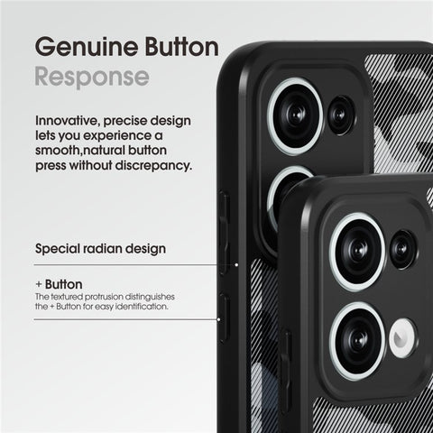 IBMRS For Oppo Reno13 5G (Global) Case TPU + PC Heavy Duty Shockproof Phone Cover Camera Protection