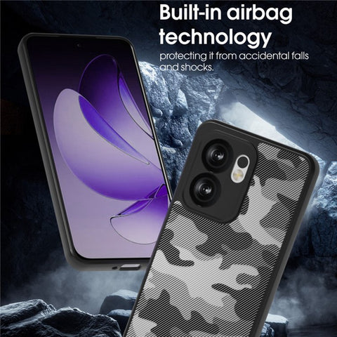 IBMRS For Oppo Reno13 F 5G (Reno 13 FS 5G) / 4G Case TPU + PC Heavy Duty Shockproof Phone Cover