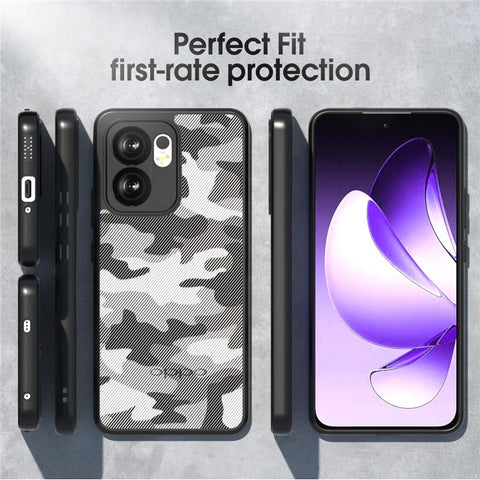 IBMRS For Oppo Reno13 F 5G (Reno 13 FS 5G) / 4G Case TPU + PC Heavy Duty Shockproof Phone Cover