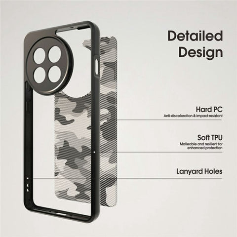IBMRS Phone Case For OnePlus Ace 5 5G / Ace 5 Pro 5G / 13R 5G TPU + PC Heavy Duty Shockproof Cover Camera Protection