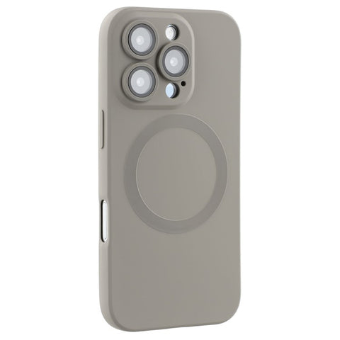 For iPhone 16 Pro Case Compatible with MagSafe Liquid Silicone Phone Cover with Tempered Glass Lens Protector