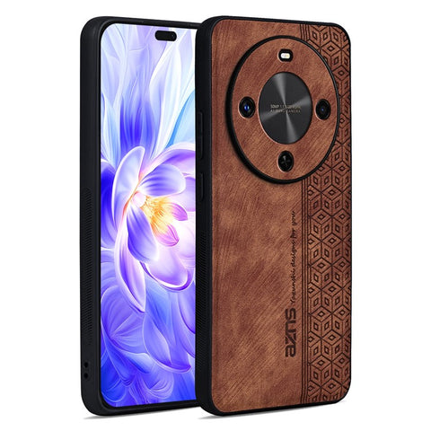 AZNS For Huawei Enjoy 70X Case Protective PU Leather Covered TPU Phone Shell