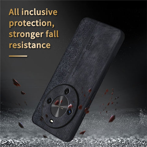 AZNS For Huawei Enjoy 70X Case Protective PU Leather Covered TPU Phone Shell
