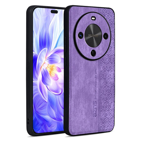 AZNS For Huawei Enjoy 70X Case Protective PU Leather Covered TPU Phone Shell