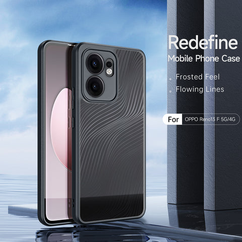 DUX DUCIS For Oppo Reno13 F 5G (Reno 13 FS 5G) / 4G Case  Aimo Series TPU+PC Matte Drop-proof Phone Cover (REACH Certification)