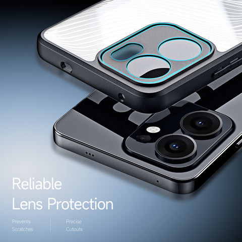 DUX DUCIS For Oppo Reno13 F 5G (Reno 13 FS 5G) / 4G Case  Aimo Series TPU+PC Matte Drop-proof Phone Cover (REACH Certification)