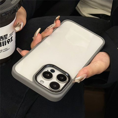 For iPhone 16 Pro Max Case TPU + PC Shockproof Phone Back Cover with Removable Buttons