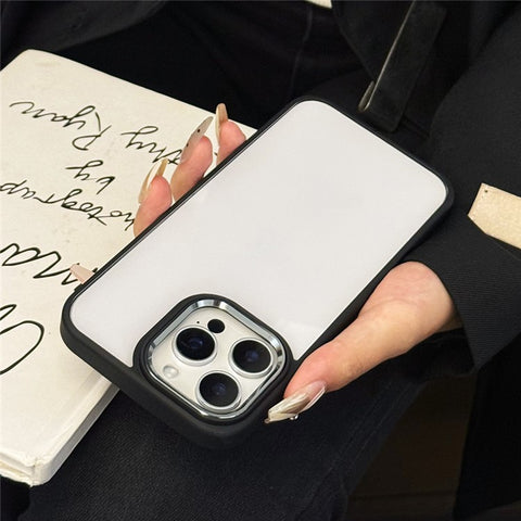 For iPhone 16 Pro Max Case TPU + PC Shockproof Phone Back Cover with Removable Buttons