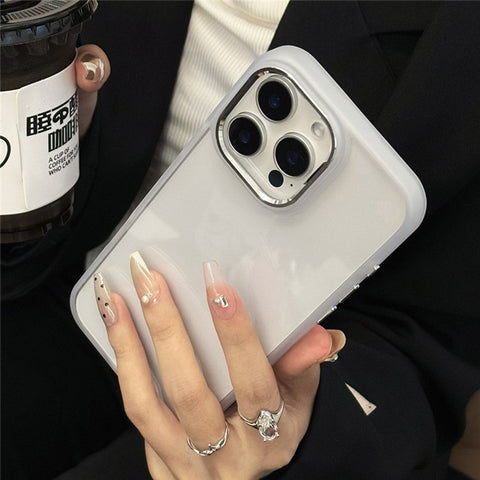 For iPhone 16 Pro Max Case TPU + PC Shockproof Phone Back Cover with Removable Buttons