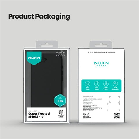 NILLKIN Frosted Shield Pro For iPhone 17e / 16e Case Matte PC + TPU Phone Cover