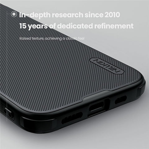 NILLKIN Frosted Shield Pro For iPhone 17e / 16e Case Matte PC + TPU Phone Cover