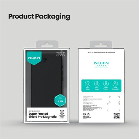 NILLKIN Frosted Shield Pro for iPhone 17e / 16e Magnetic Case PC + TPU Phone Cover