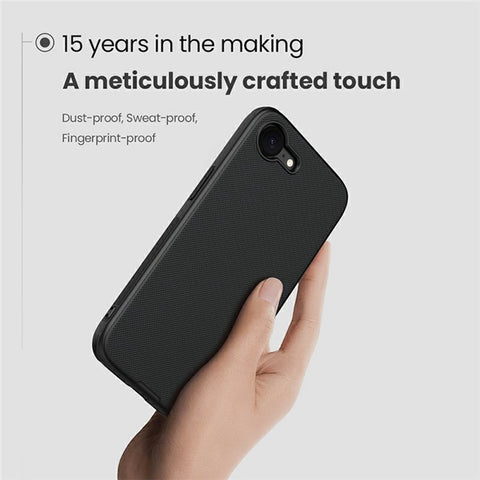 NILLKIN Frosted Shield Pro for iPhone 17e / 16e Magnetic Case PC + TPU Phone Cover