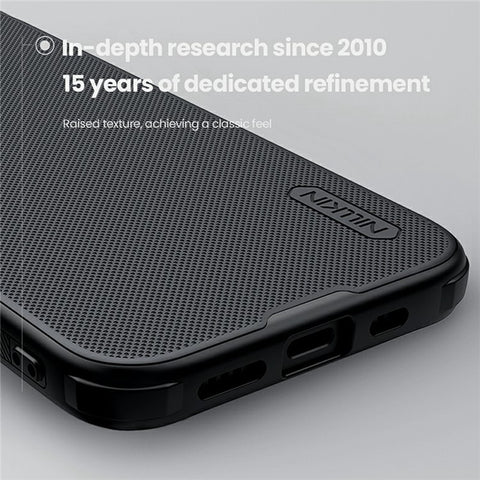 NILLKIN Frosted Shield Pro for iPhone 17e / 16e Magnetic Case PC + TPU Phone Cover