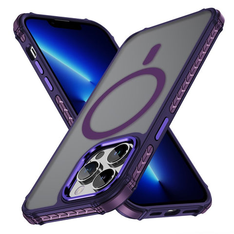 For iPhone 13 Pro Max Case Compatible with MagSafe PC + TPU Skin Feeling Back Cover