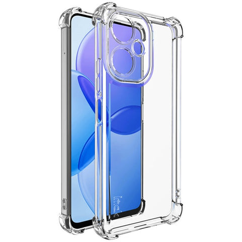 IMAK UX-4 Series TPU Case for Xiaomi Redmi 13C 5G / 13R 5G / Poco M6 5G Straight Frame Clear Phone Cover