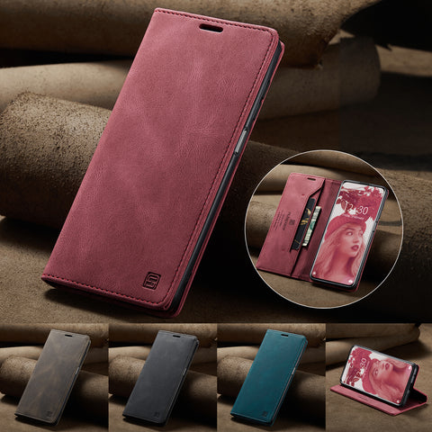 AUTSPACE For Xiaomi 12X 5G / Xiaomi 12S 5G / Xiaomi 12 5G Wallet Case  A01 Leather Stand Cover with RFID Blocking Card Holder