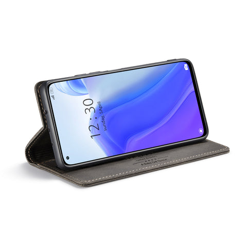 AUTSPACE For Xiaomi Mi 10T Pro 5G / Xiaomi Redmi K30S / Xiaomi Mi 10T 5G Wallet Case  A01 Leather Stand Cover with RFID Blocking Card Holder