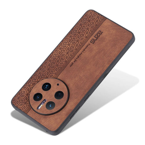 AZNS Cell Phone Cover For Huawei Mate 50 Pro 4G, Imprinted Pattern Anti-drop Phone Case PU Leather Coated TPU Shell