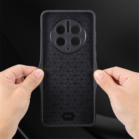 AZNS Cell Phone Cover For Huawei Mate 50 Pro 4G, Imprinted Pattern Anti-drop Phone Case PU Leather Coated TPU Shell