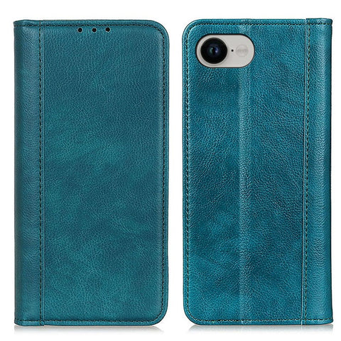 For iPhone 17e / 16e Stand Case Split Leather Litchi Texture Wallet Phone Cover