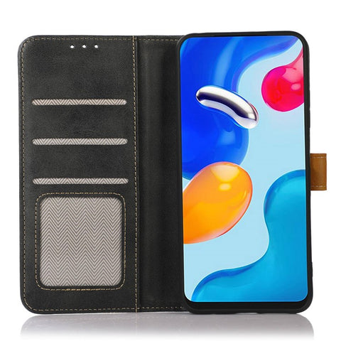 For iPhone 17e / 16e Case Calf Texture Flip Leather Phone Cover