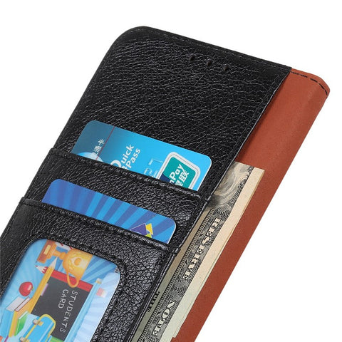 For iPhone 17e / 16e Case Nappa Texture Split Leather Wallet Phone Cover