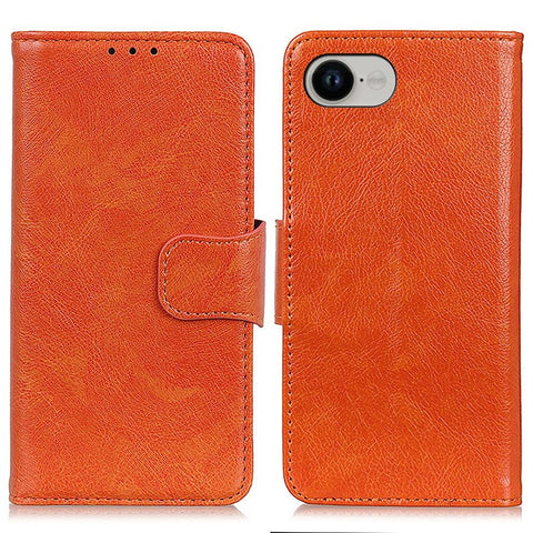 For iPhone 17e / 16e Case Nappa Texture Split Leather Wallet Phone Cover