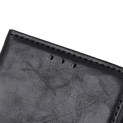 For iPhone 17e / 16e Case Crazy Horse Texture Split Leather Wallet Phone Cover