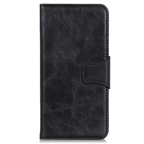 For iPhone 17e / 16e Case Crazy Horse Texture Split Leather Wallet Phone Cover