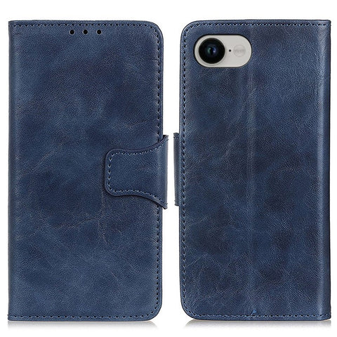 For iPhone 17e / 16e Case Crazy Horse Texture Split Leather Wallet Phone Cover