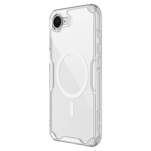 NILLKIN Nature Pro Series for iPhone 17e / 16e Case Compatible with MagSafe TPU + PC Ultra Clear Phone Case Compatible with MagSafe