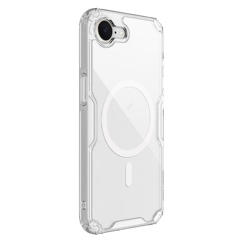 NILLKIN Nature Pro Series for iPhone 17e / 16e Case Compatible with MagSafe TPU + PC Ultra Clear Phone Case Compatible with MagSafe